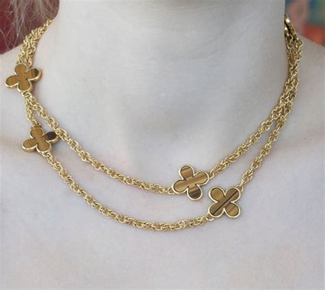 gucci clover design|gucci jewelry chain necklace.